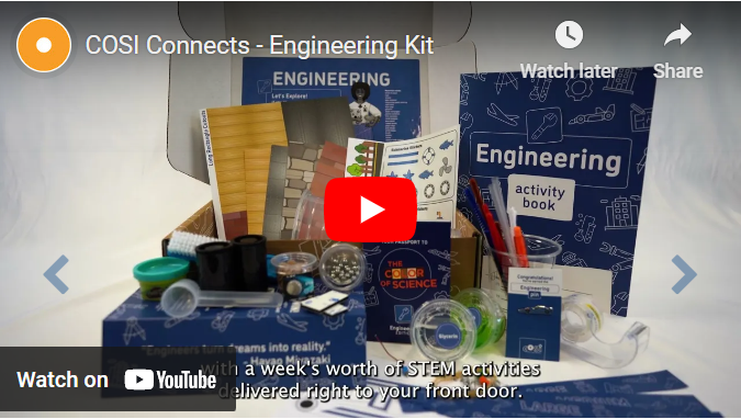 COSI Connects Kits – STEM activities delivered to your front door.
