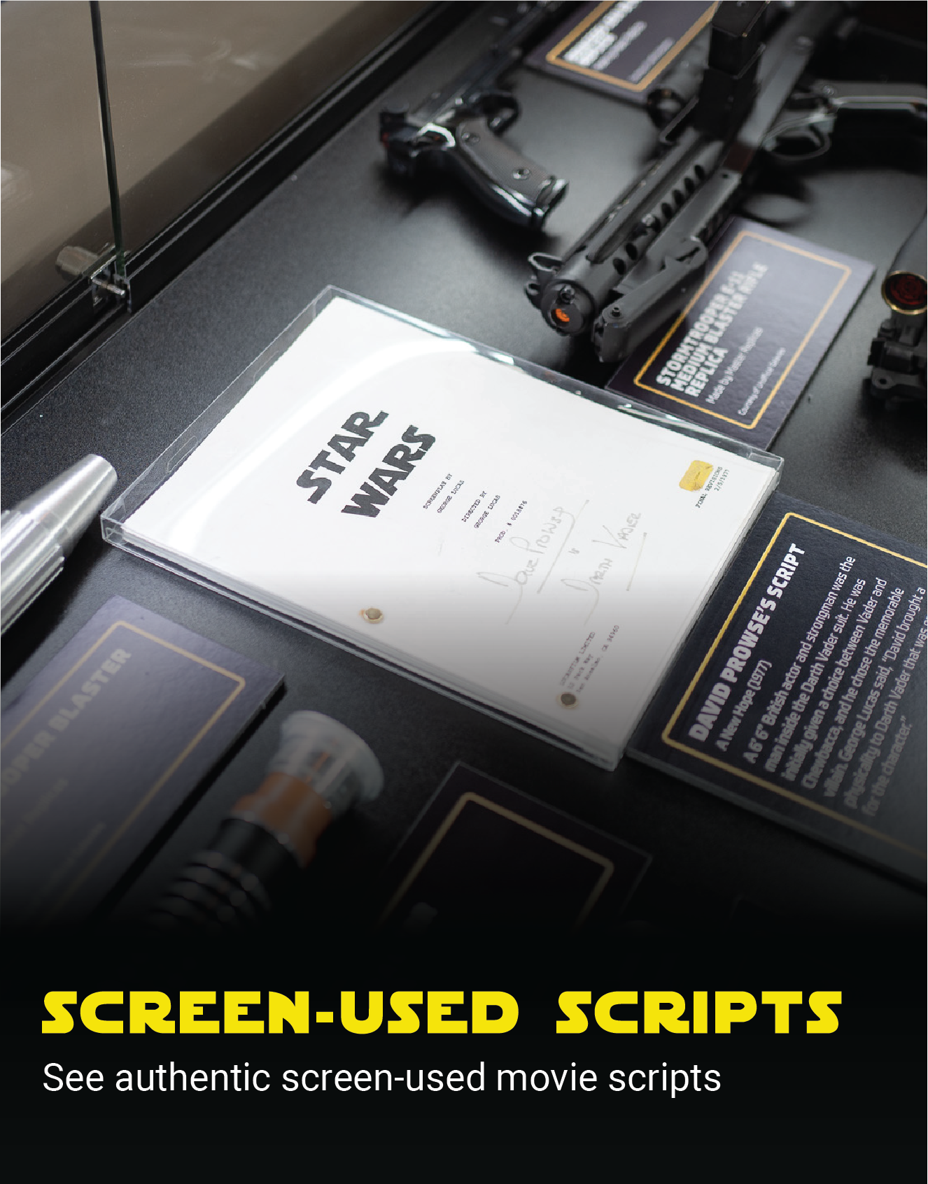 See authentic screen-used movie scripts.