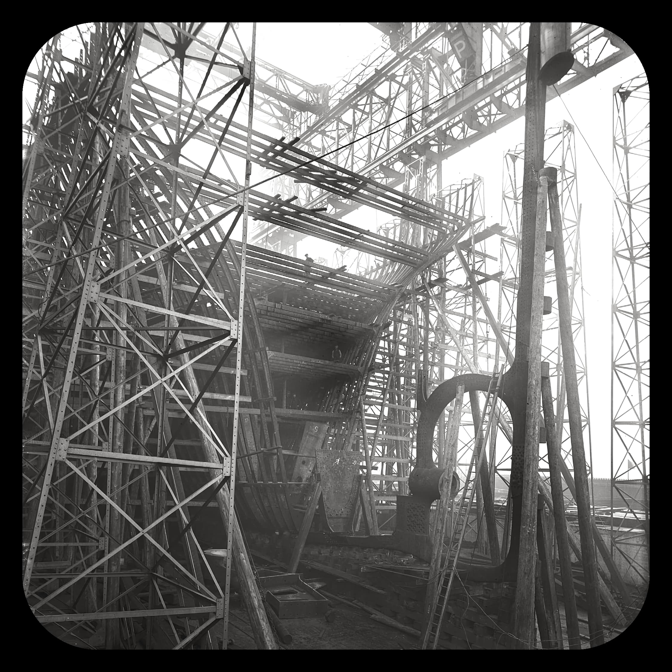 Construction on Titanic begins in Belfast, Ireland, modern day Northern Ireland.