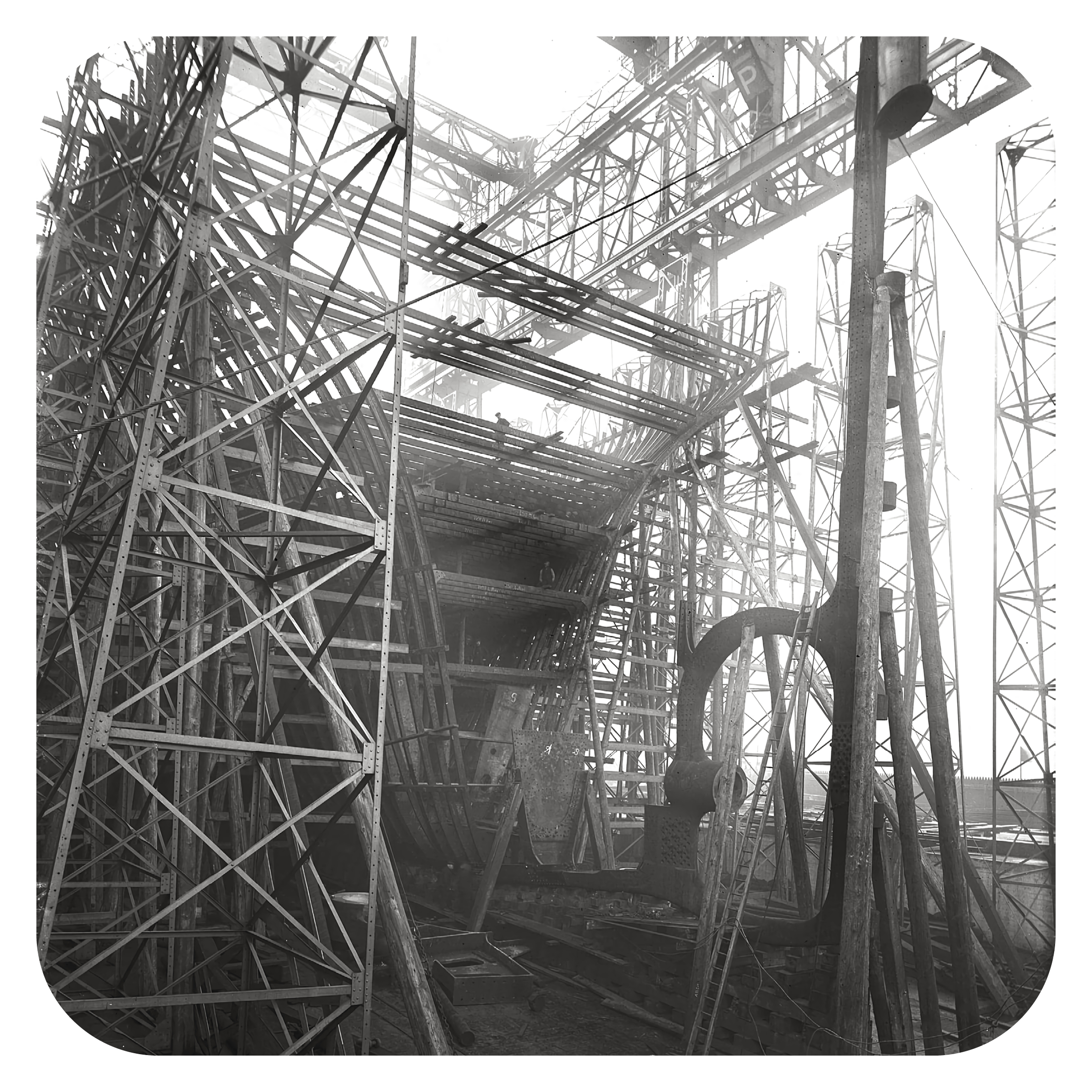 Construction on Titanic begins in Belfast, Ireland, modern day Northern Ireland.
